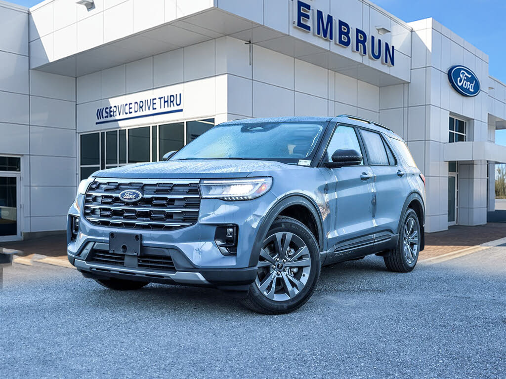 Vapour Blue Metallic 2026 Ford Explorer SUV / Crossover All-Wheel Drive Automatic