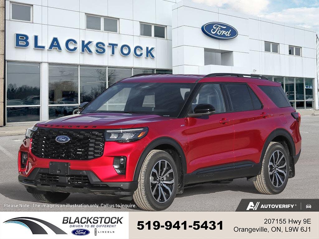 RAPID RED METALLIC TINTED CLEARCOAT 2026 Ford Explorer SUV / Crossover All-Wheel Drive Automatic