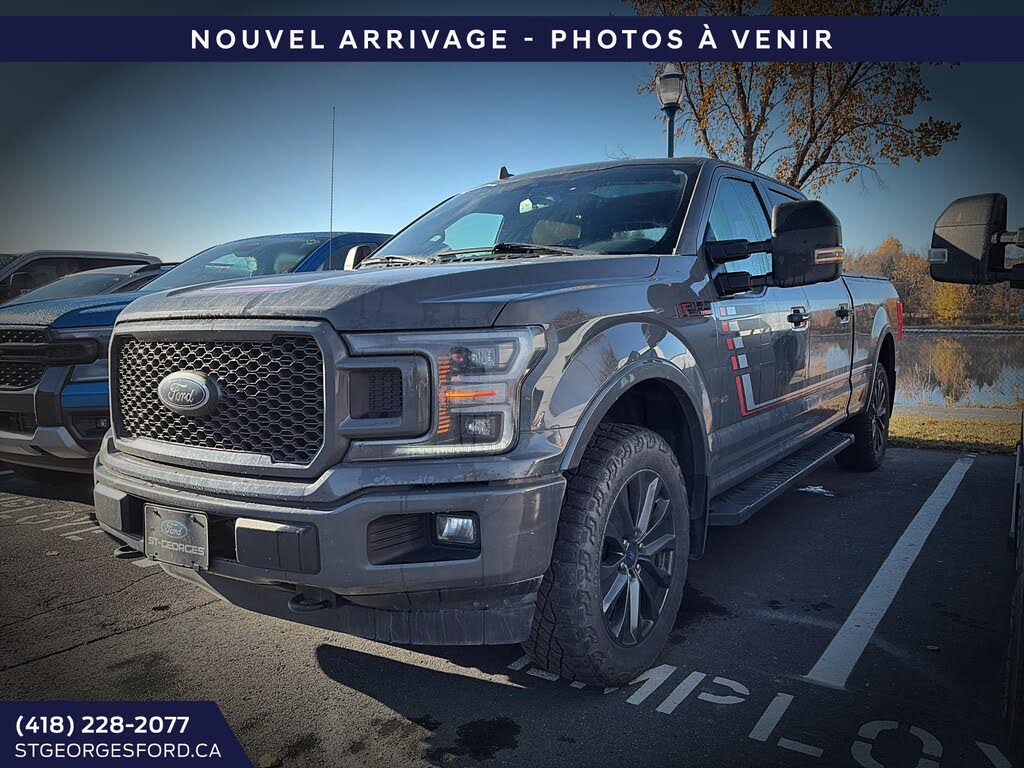 Gray (Gris fonçé) 2018 Ford F-150 Pickup Truck Four-Wheel Drive Automatic