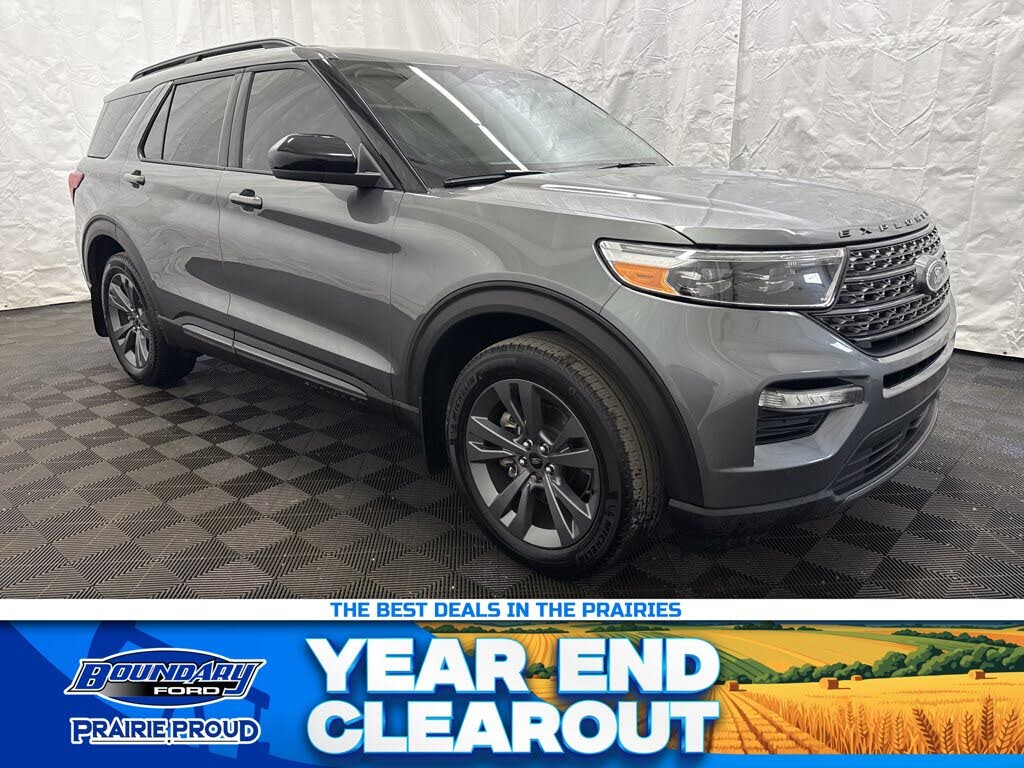 Gray 2024 Ford Explorer SUV / Crossover All-Wheel Drive Automatic