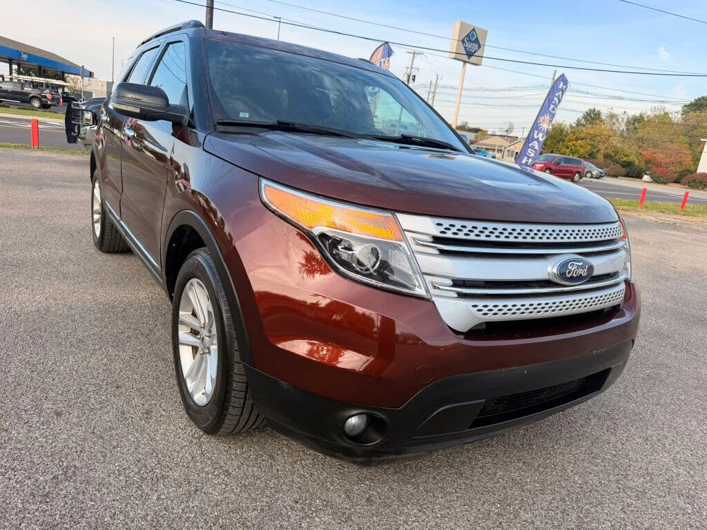 Red (Burgundy) 2015 Ford Explorer SUV / Crossover All-Wheel Drive 6-Speed Automatic