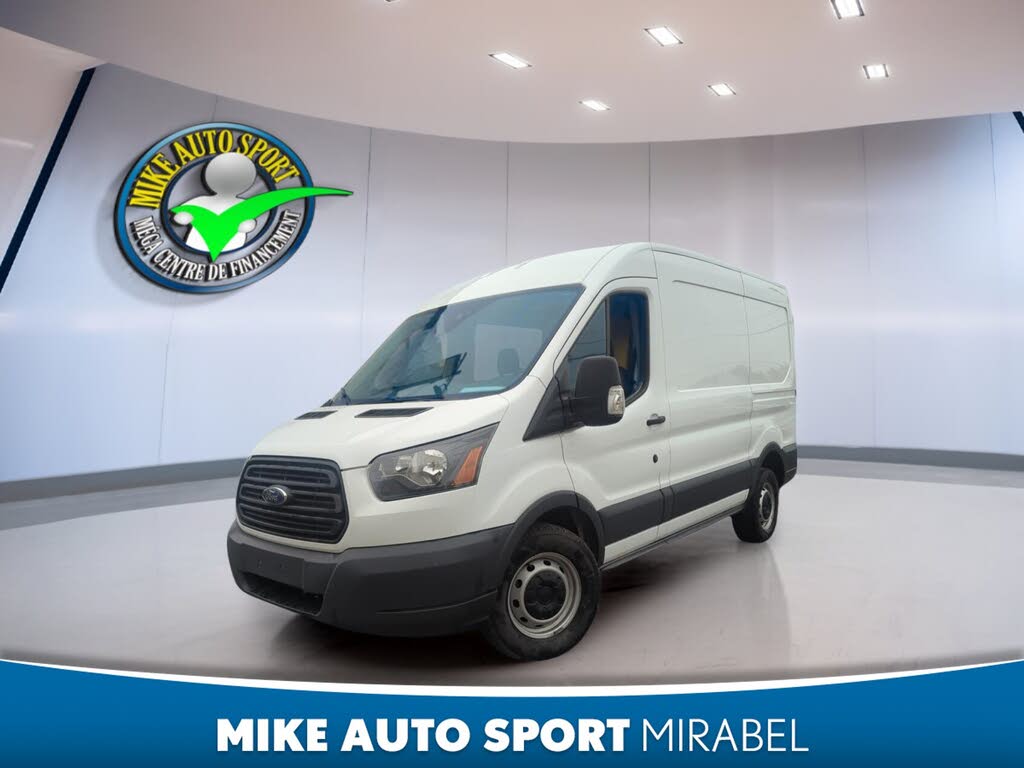 White 2017 Ford Transit Cargo Van Rear-Wheel Drive Automatic