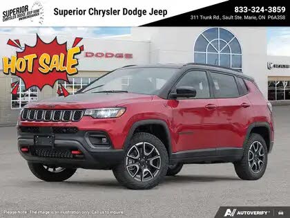 Red 2026 Jeep Compass SUV / Crossover Four-Wheel Drive 8-Speed Automatic