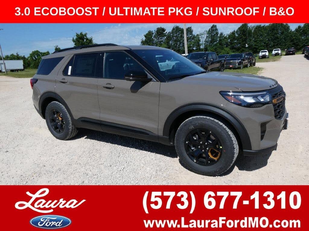 Marsh Gray 2026 Ford Explorer SUV / Crossover All-Wheel Drive Automatic