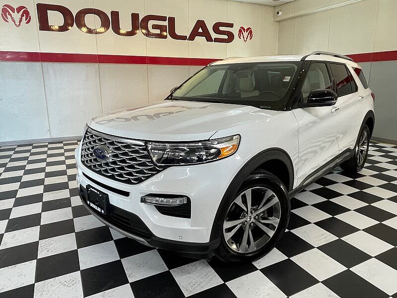 STAR WHITE METALLIC TRI-COAT 2020 Ford Explorer SUV / Crossover All-Wheel Drive Automatic