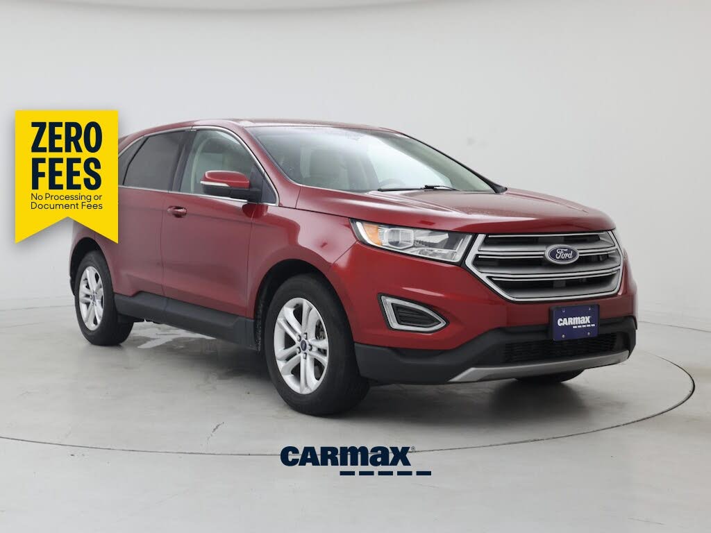 Red 2015 Ford Edge SUV / Crossover All-Wheel Drive Automatic
