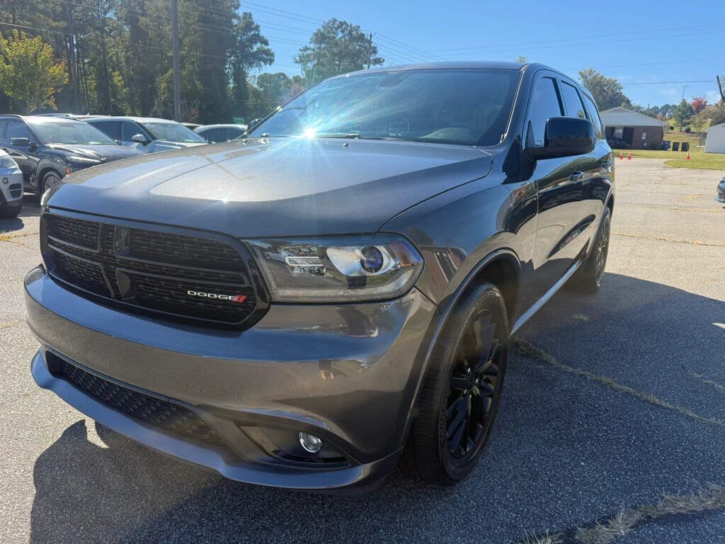 Gray 2015 Dodge Durango SUV / Crossover Rear-Wheel Drive 8-Speed Automatic