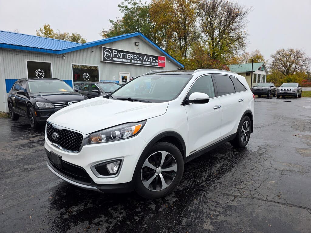 White 2018 Kia Sorento SUV / Crossover All-Wheel Drive 6-Speed Automatic