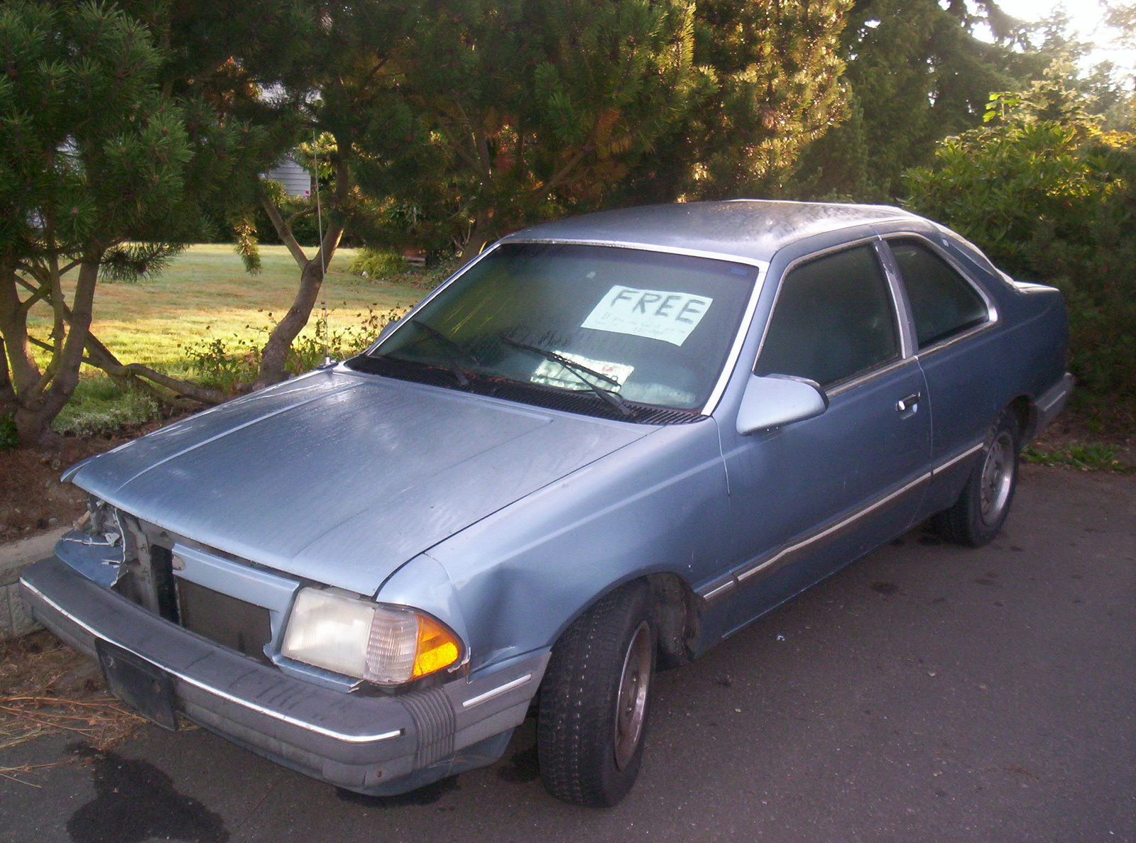 1986 Ford tempo lx #10