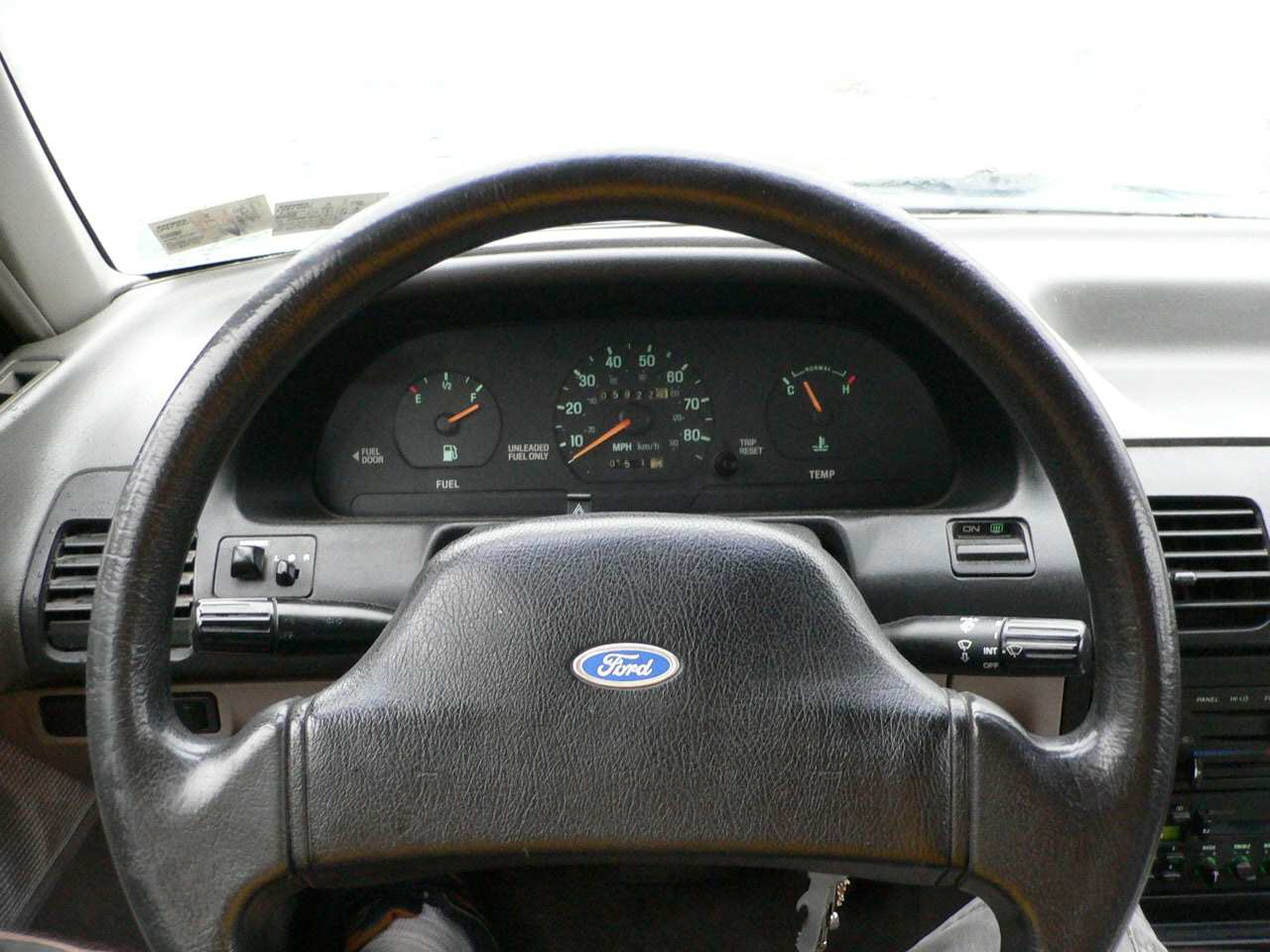 1991 Ford escort lx wagon mpg #2