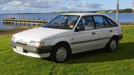 Ford laser 1987 review #6