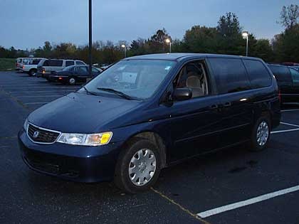 2000 honda odyssey van