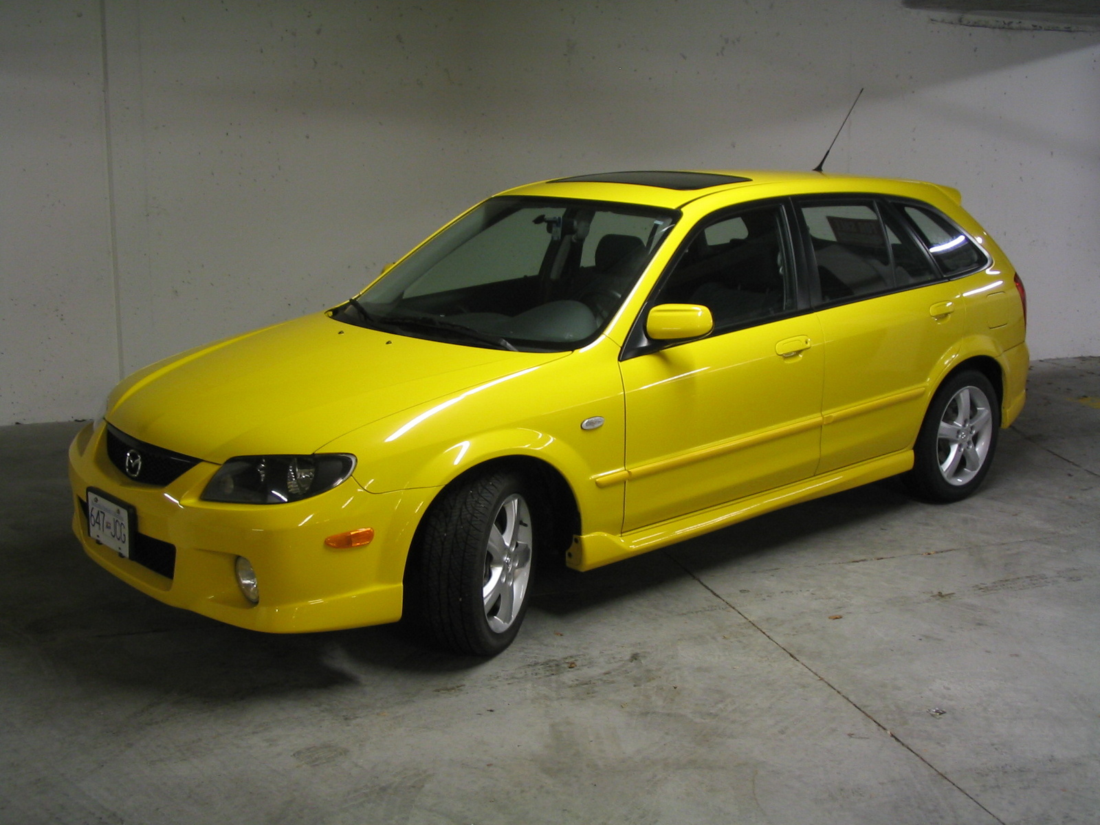 2002 mazda protege 5 interior