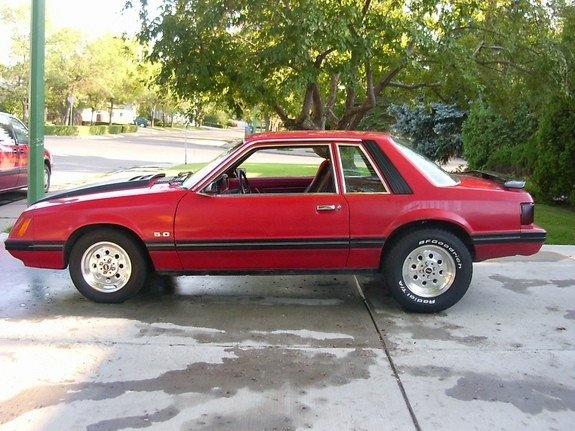 Orange 1979 Mustang Hatchback