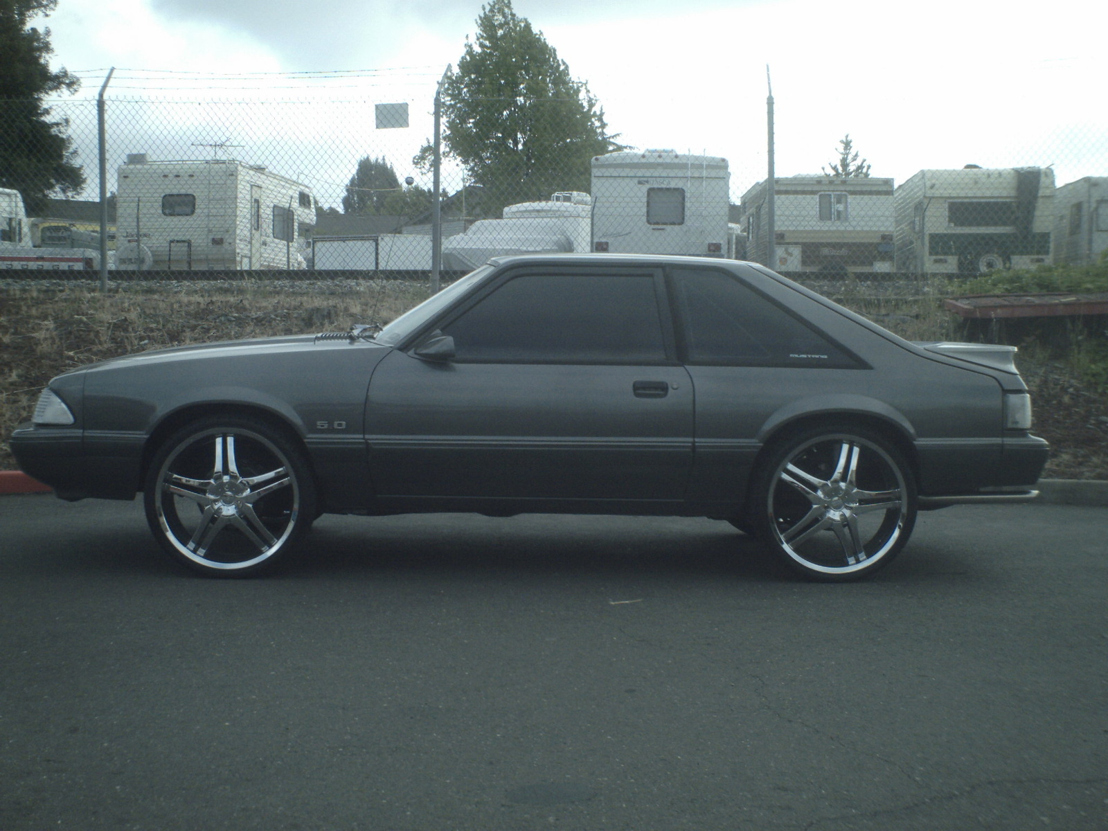 1990 Ford mustang hatchback lx #4