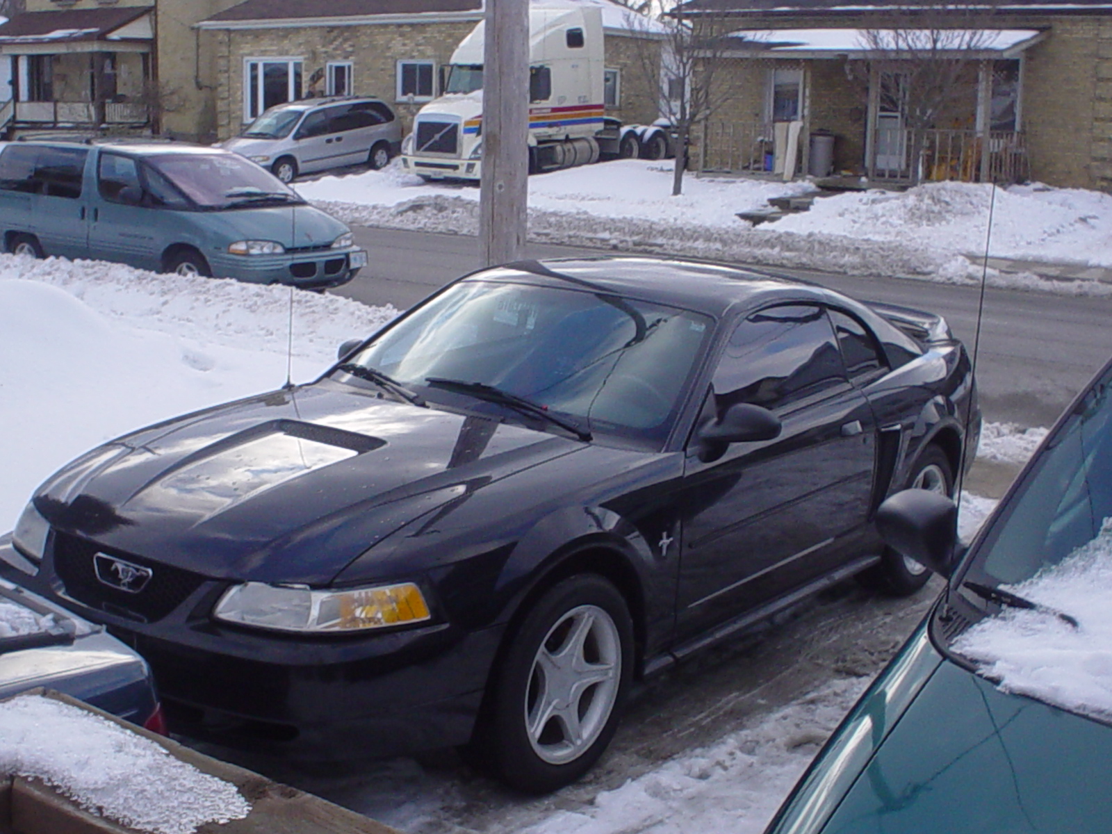 2000 Ford mustang base coupe #9