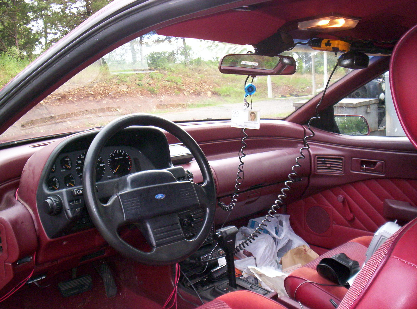 1990 Ford probe radio #3