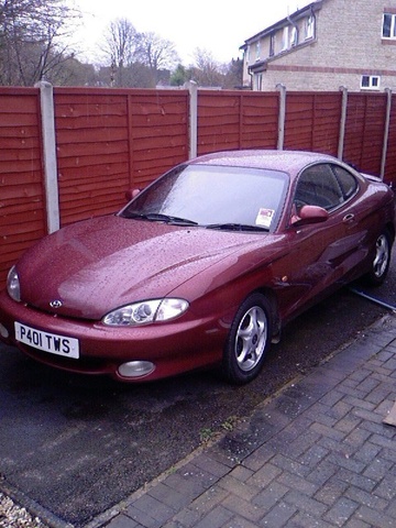 Hyundai coupe 1996