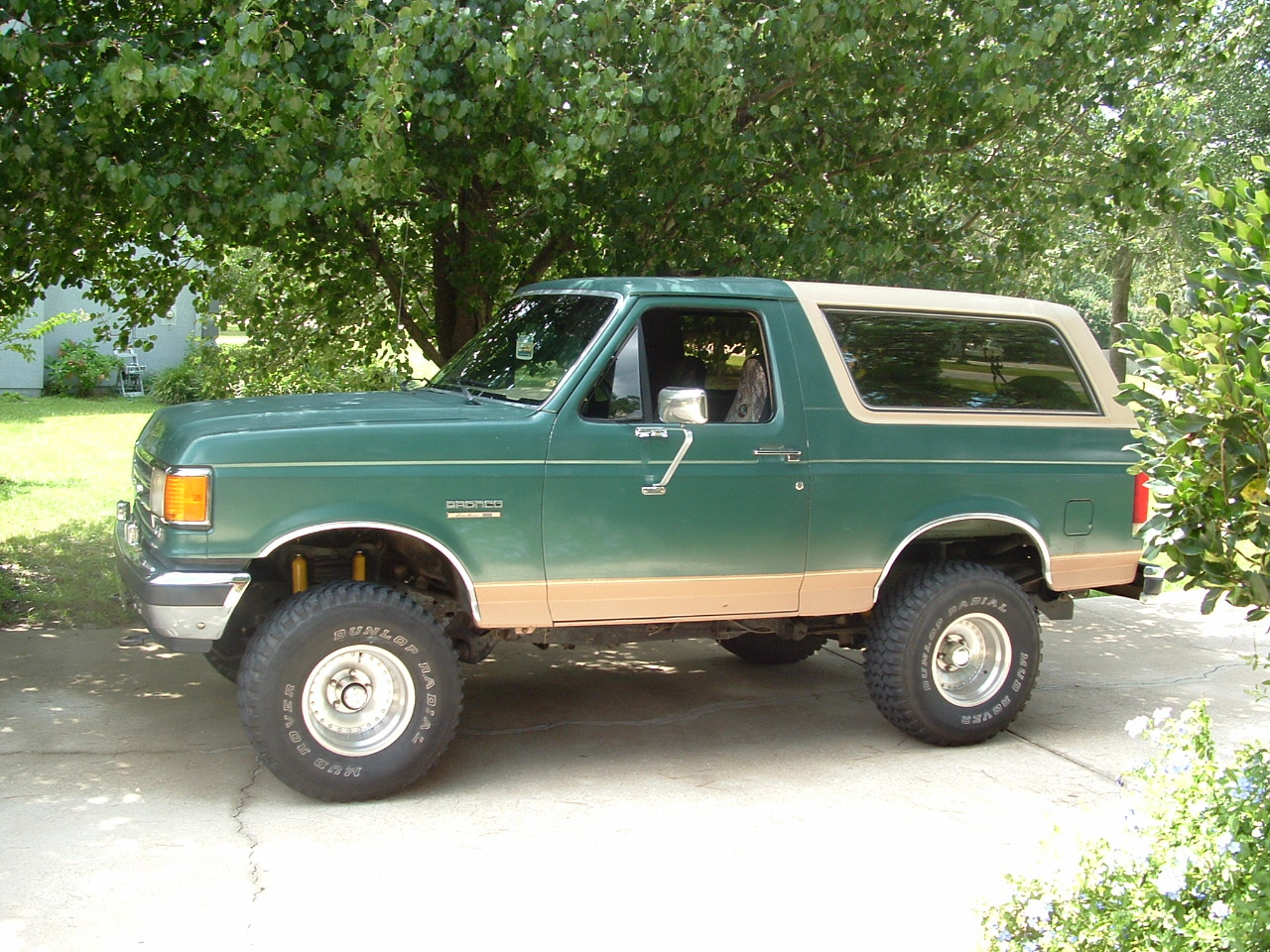 Ford bronco ii 1989 cargo mat #7