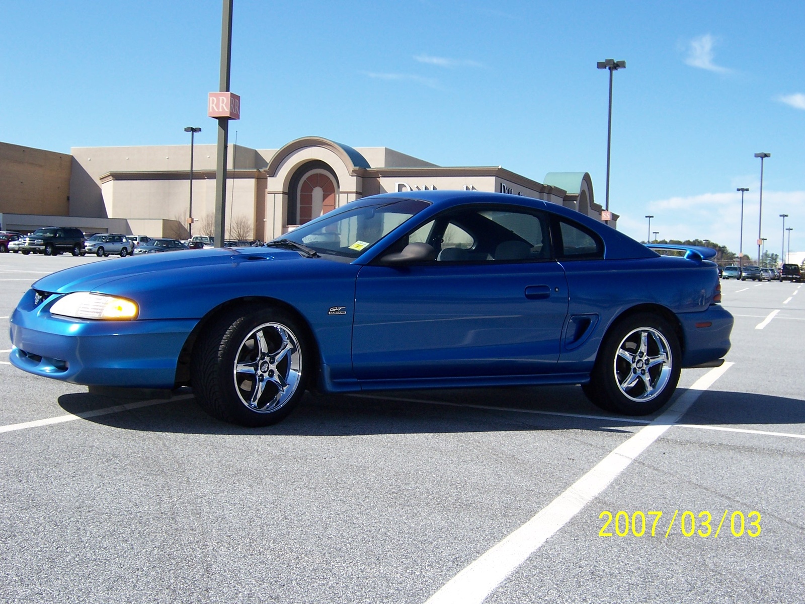1995 Ford mustang gt hood #9