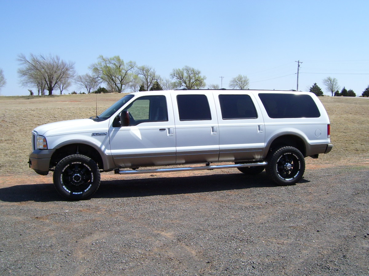 2005 Ford excursion blue eddie bauer #6