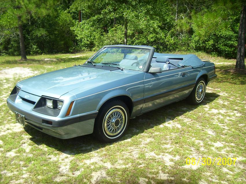 1986 Ford mustang lx convertible for sale #4