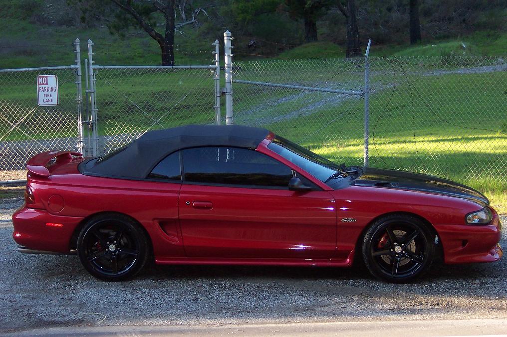 1997 Ford mustang convertible gt #5