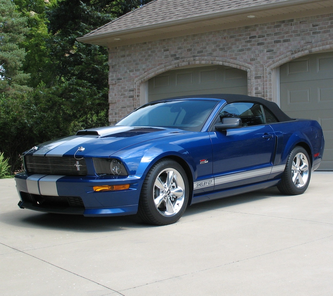 2008 Ford mustang shelby gt500 cobra convertible #7