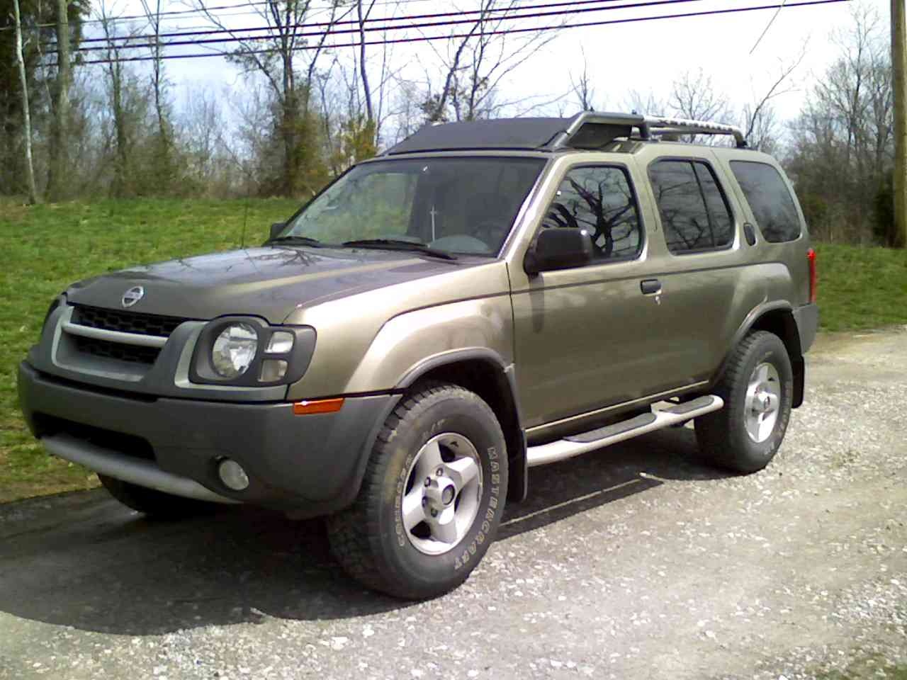 2002 xterra deals tire size