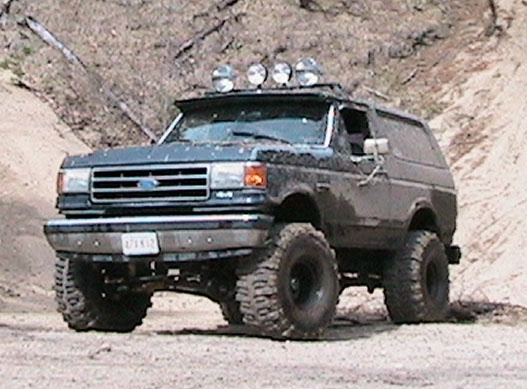 1989 ford bronco lifted