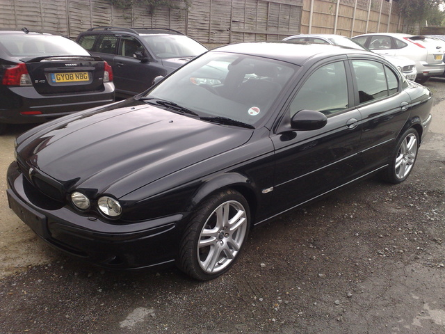 Jaguar x Type 2008 салон