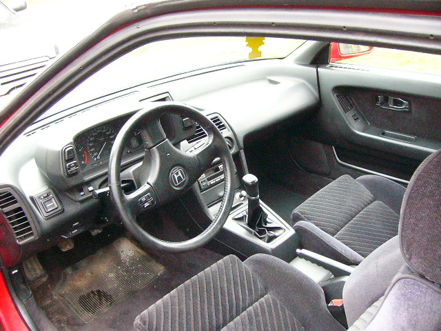 honda prelude 1992 interior