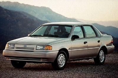 1990 Ford tempo owners manual