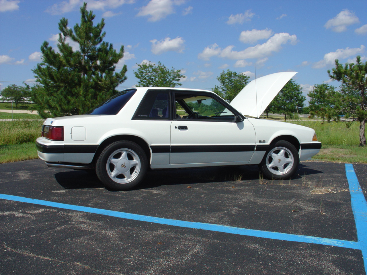 1990 Ford mustang sedan #9