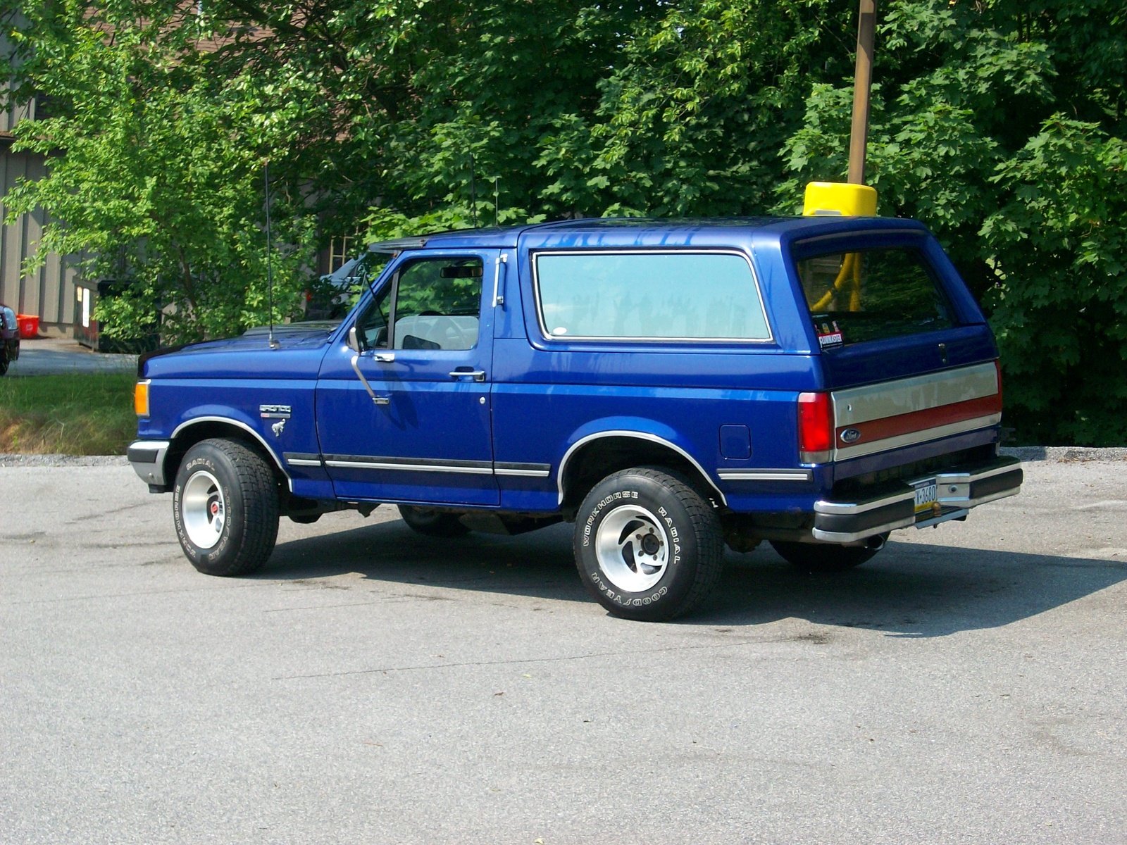 Ford bronco ii 1989 cargo mat #4