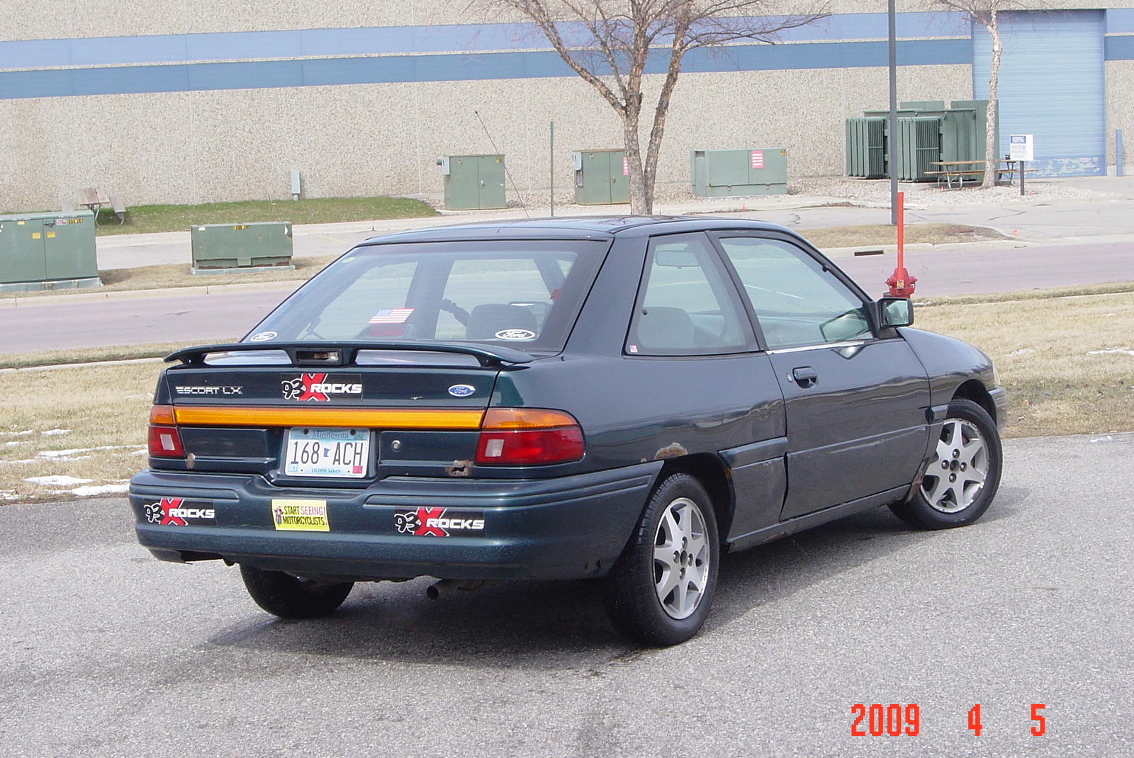 1995 Ford escort lx hatchback review #6