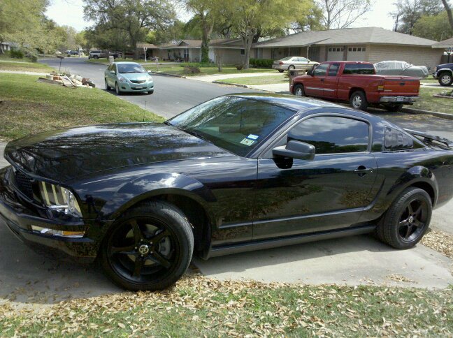 2007 Ford mustang quarter window louvers #4