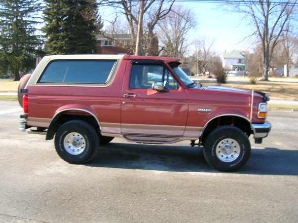 1995 Ford bronco eddie bauer review
