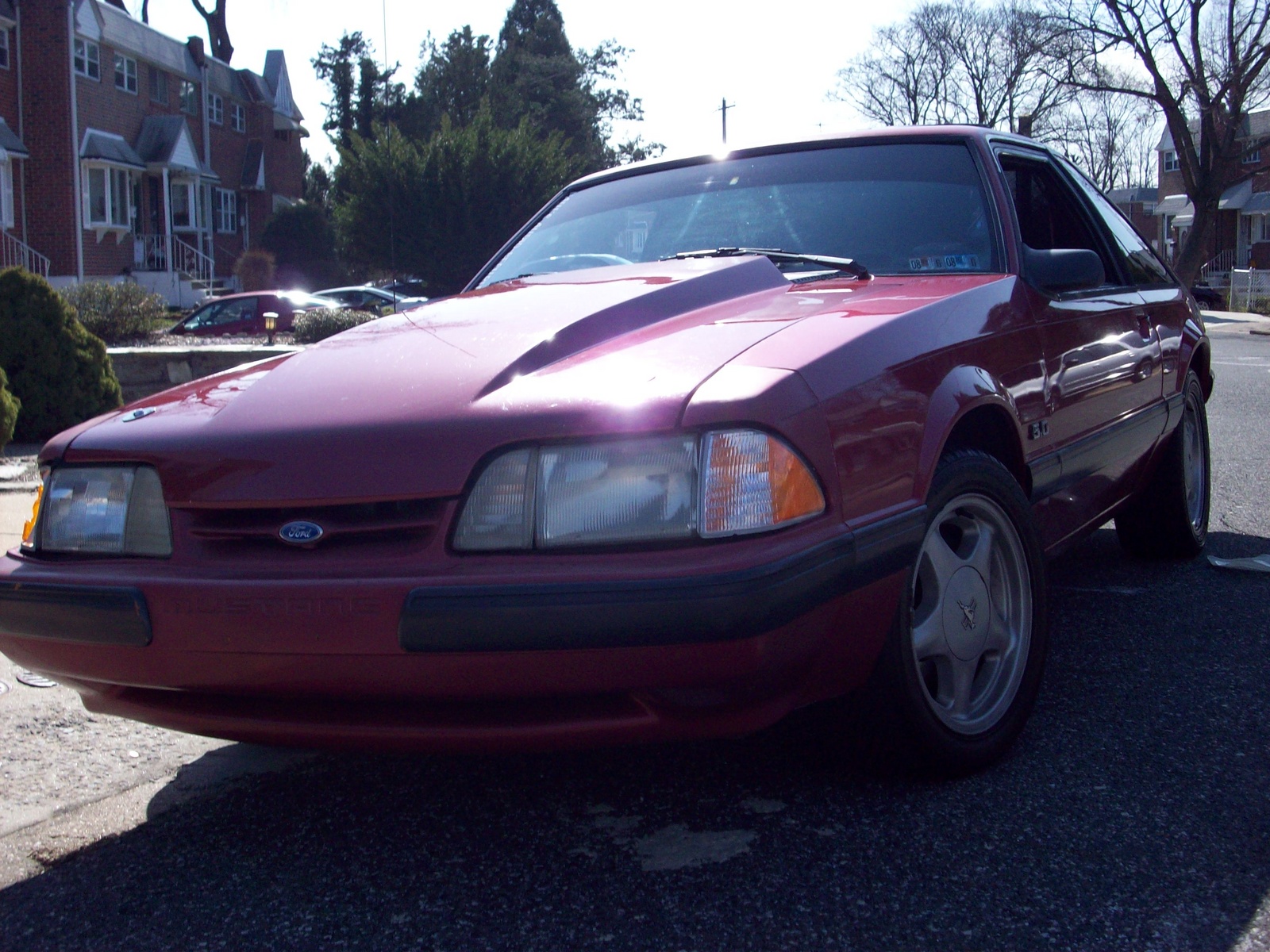 1990 Ford mustang hatchback #6