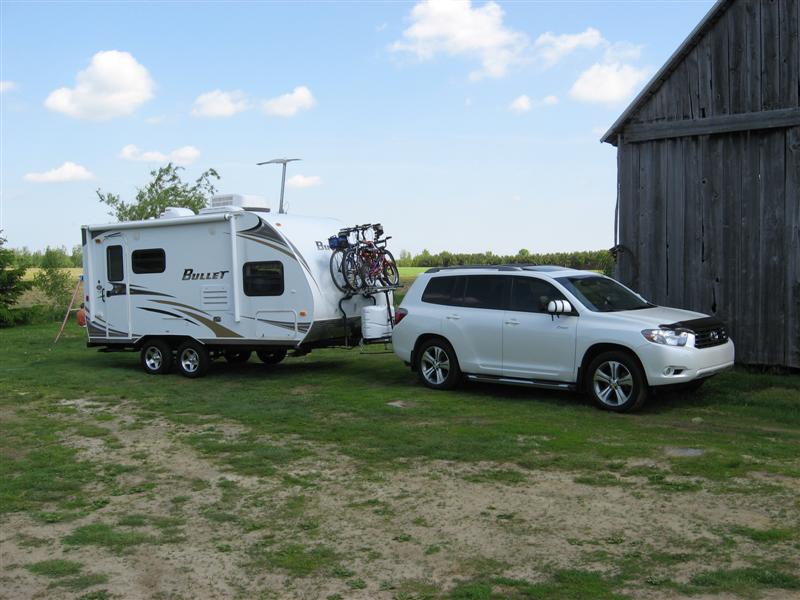 Camping In A Toyota Highlander