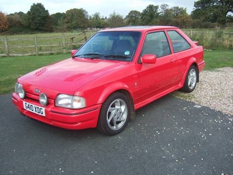 1989 Ford escort gt mpg #4