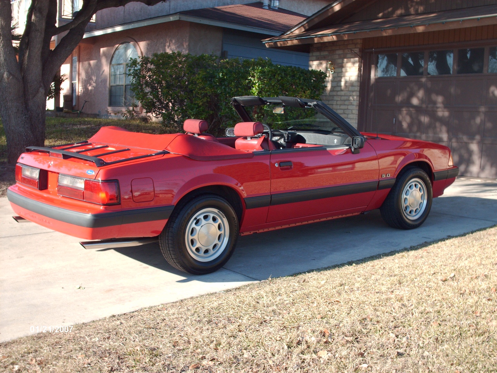 1990 Convertible ford lx mustang #1