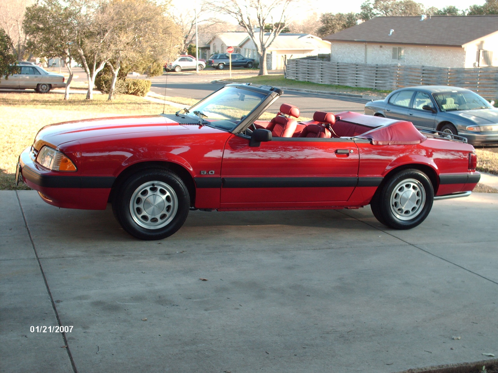 1990 Convertible ford lx mustang #3