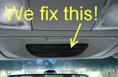 Chevy Rear View Mirror Compass Repair