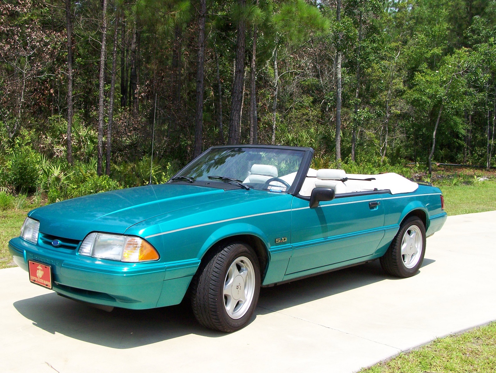 1992 Ford mustang lx v8 convertible #10