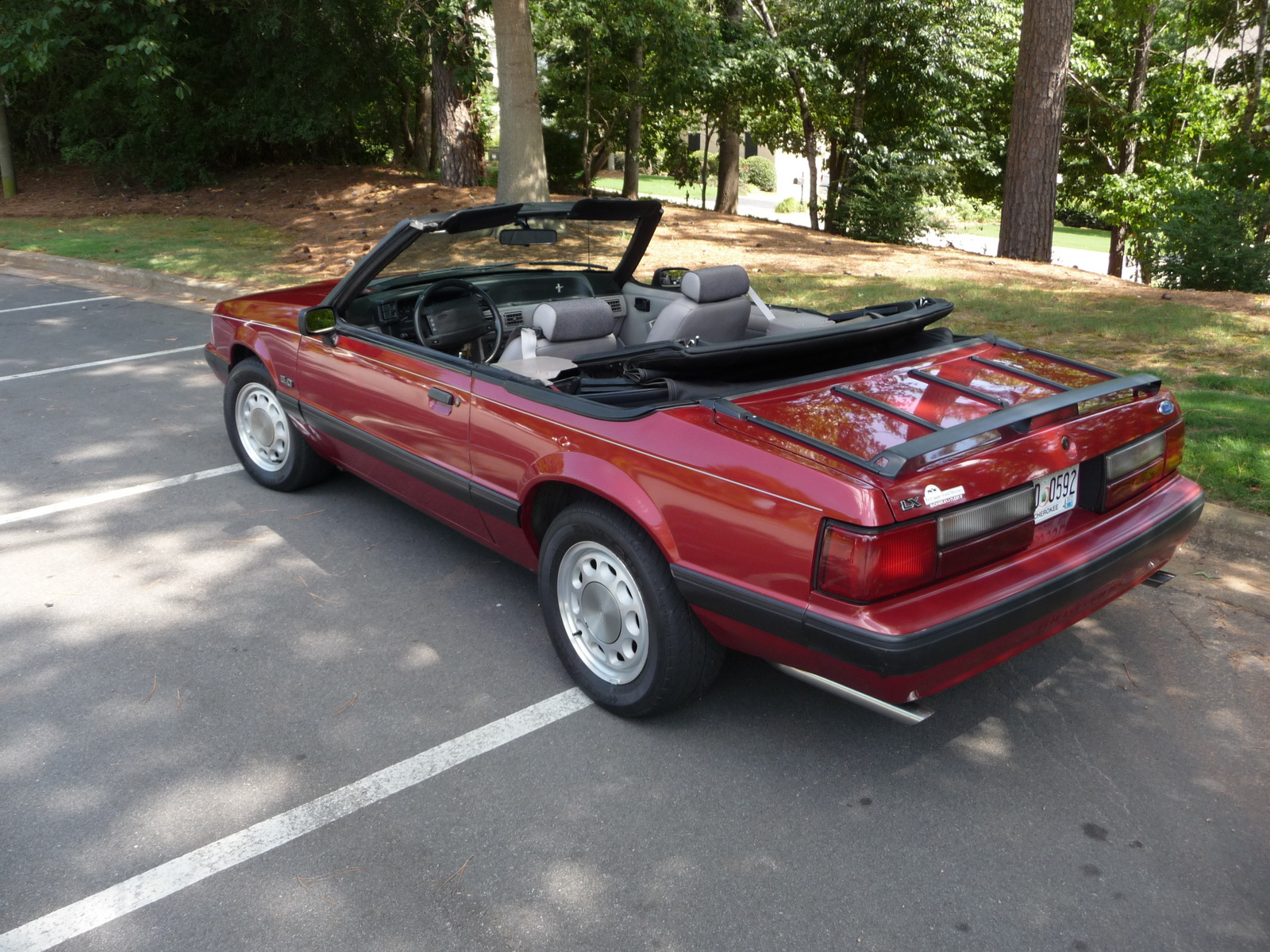 1990 Ford mustang lx convertible weight #6