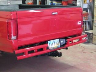Ford lightning tube bumper