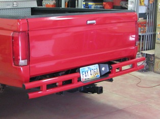 Ford lightning 1994 rear tube bumper #2