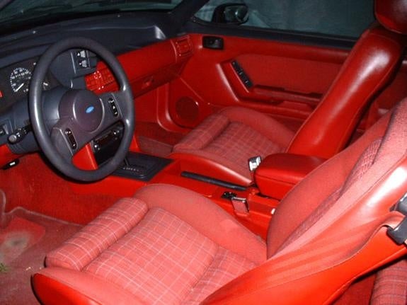 1989 Mustang Lx Interior