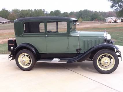 1931 Ford model a 2 door sedan #6